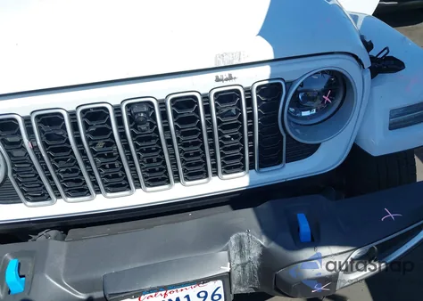 2024 Jeep Wrangler 4Xe Sahara 4Xe from USA, damaged, VIN 1C4RJXP65RW169514